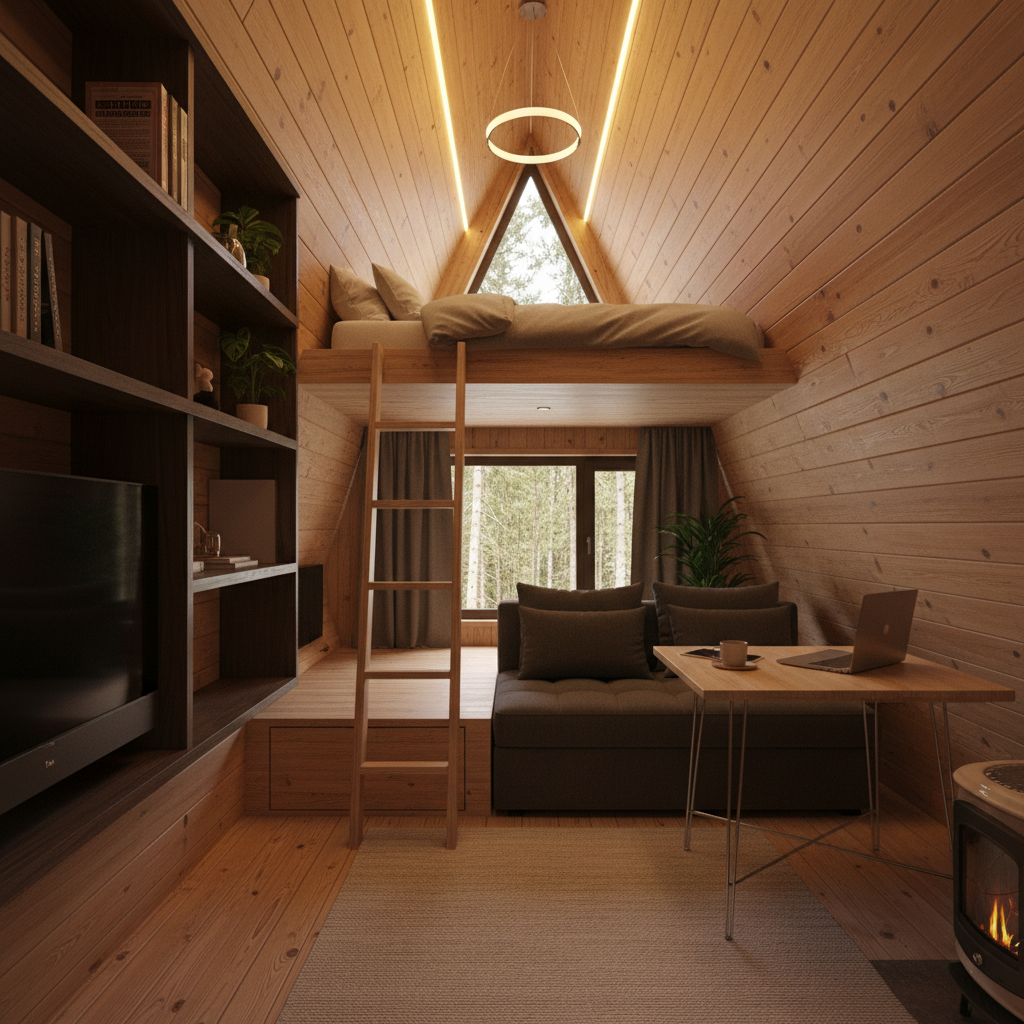 A-Frame Cabin Interiors: 3 Ways to Make a Cozy Retreat